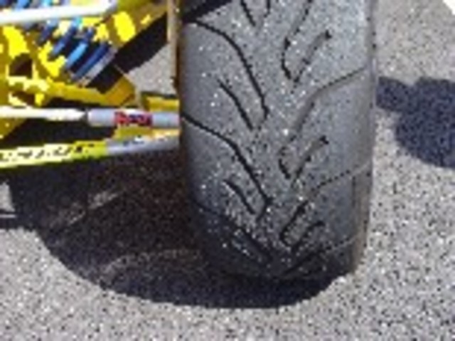 Tyre after trackday